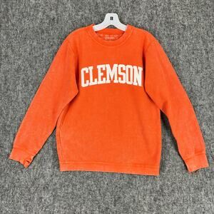 University of Clemson Shirt Mens XS Orange College‎ Football Long Sleeve